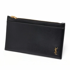 Saint Laurent Leather Pouch (Pre-Owned)