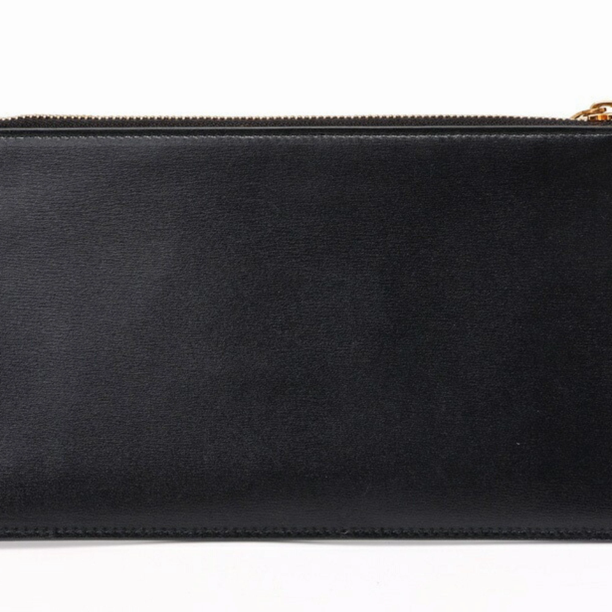Saint Laurent Leather Pouch (Pre-Owned)