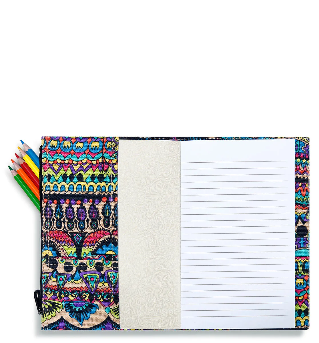 Sakroots Artist Circle Zip Journal One World