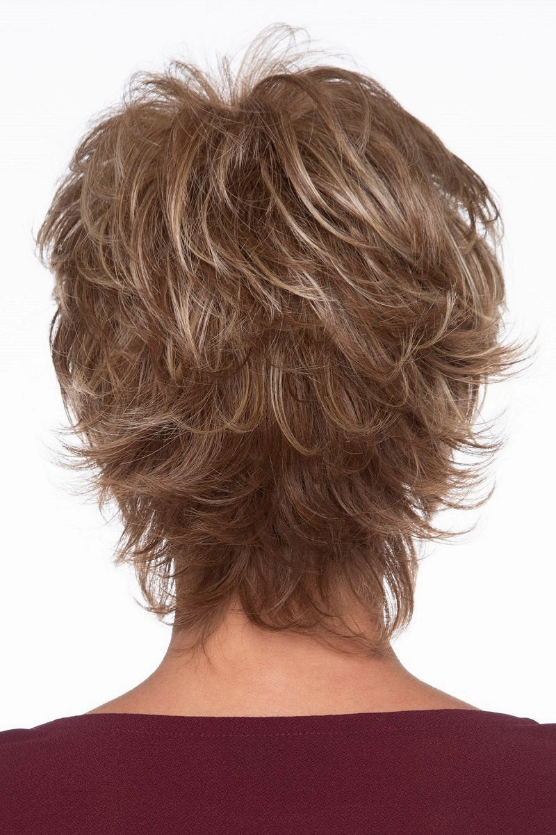 Sale - Envy Wigs - Aria - Human Hair Blend - Color: Cinnamon Raisin
