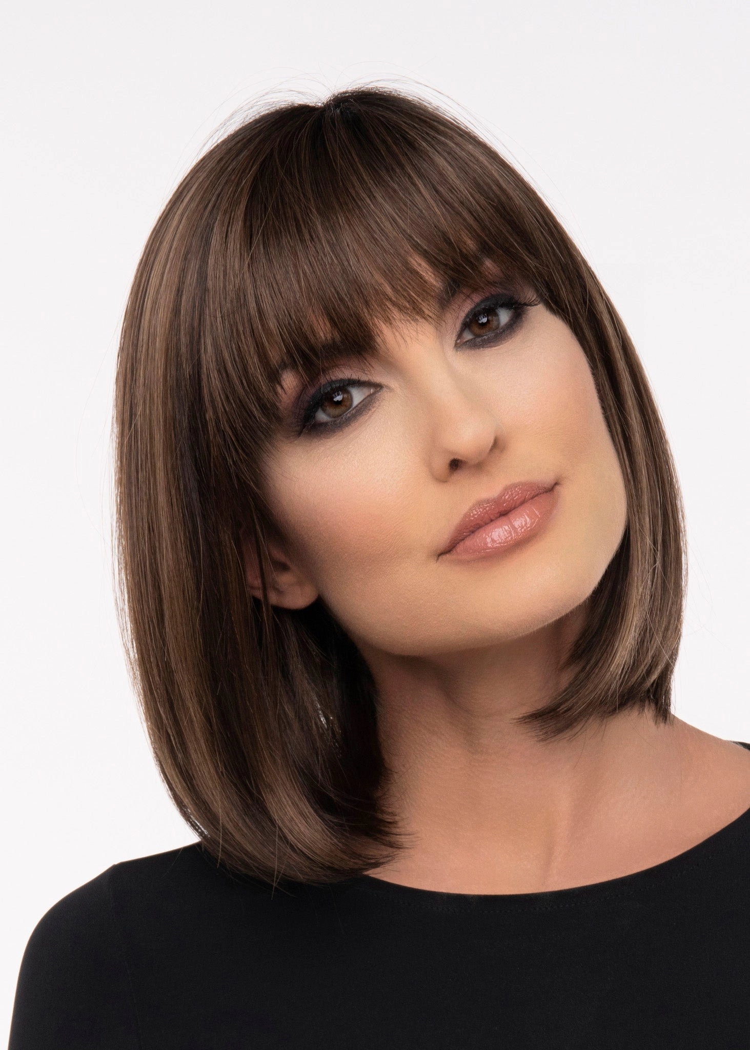 Sale - Envy Wigs - Carley - Color: Butterscotch Shadow