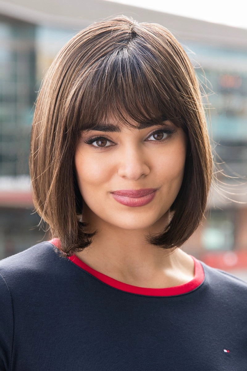 Sale - Envy Wigs - Carley - Color: Butterscotch Shadow