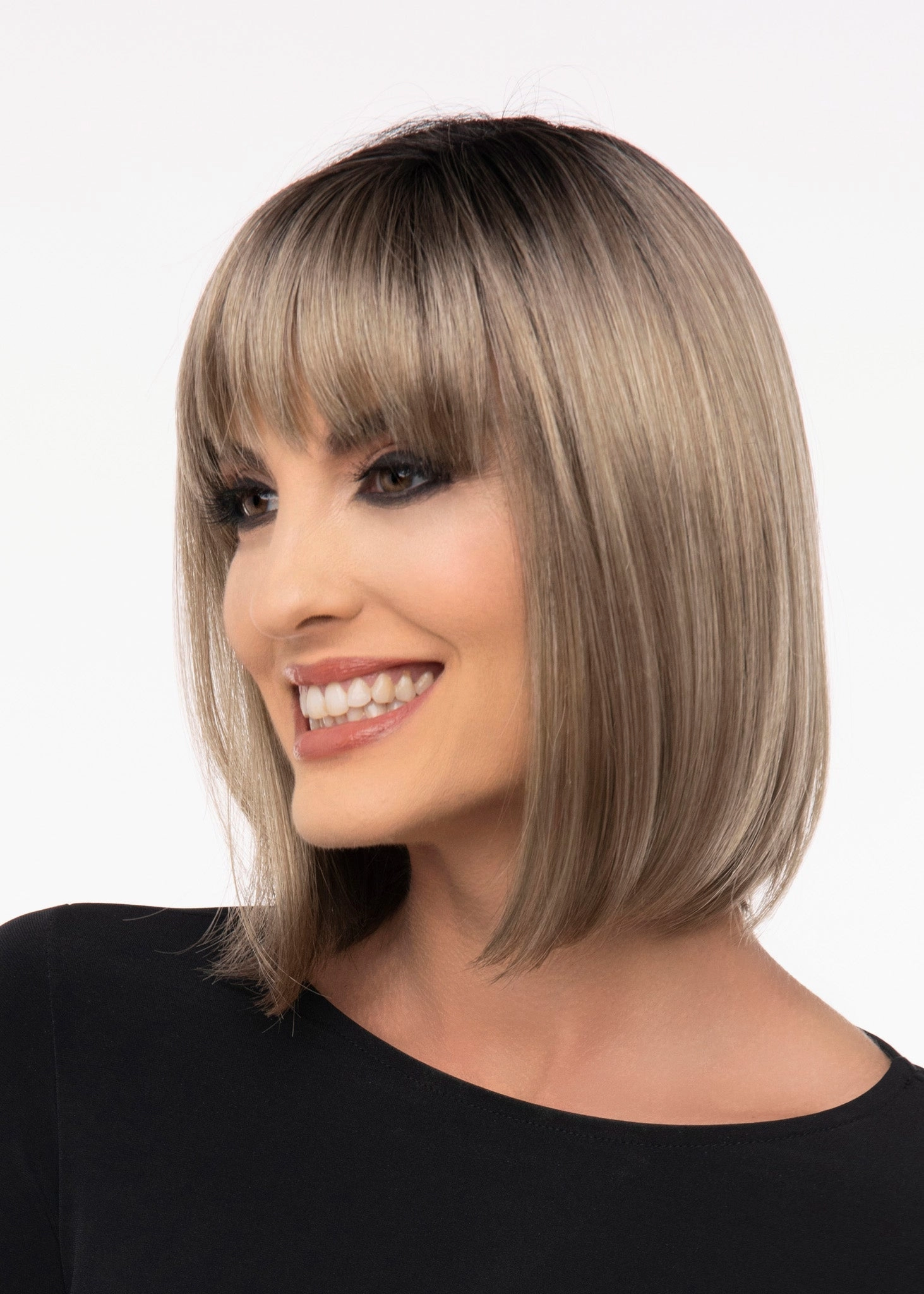 Sale - Envy Wigs - Carley - Color: Butterscotch Shadow