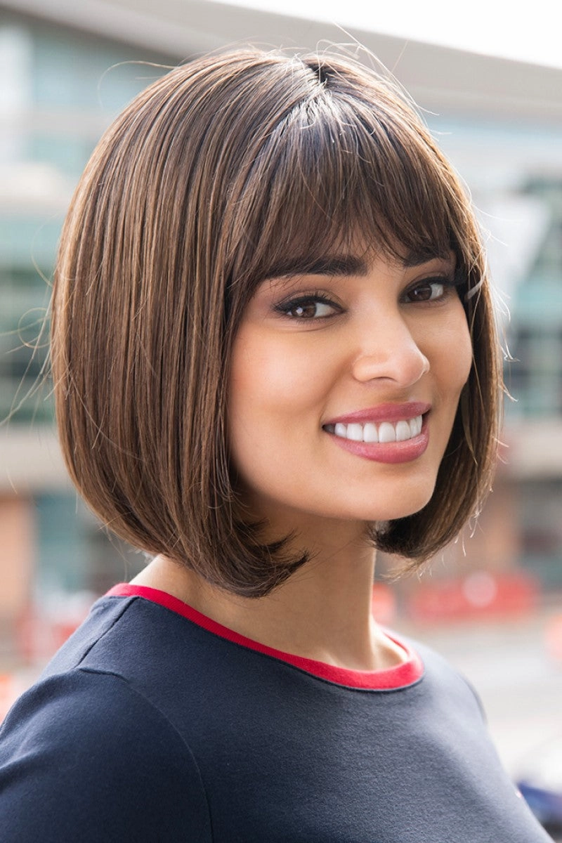 Sale - Envy Wigs - Carley - Color: Butterscotch Shadow
