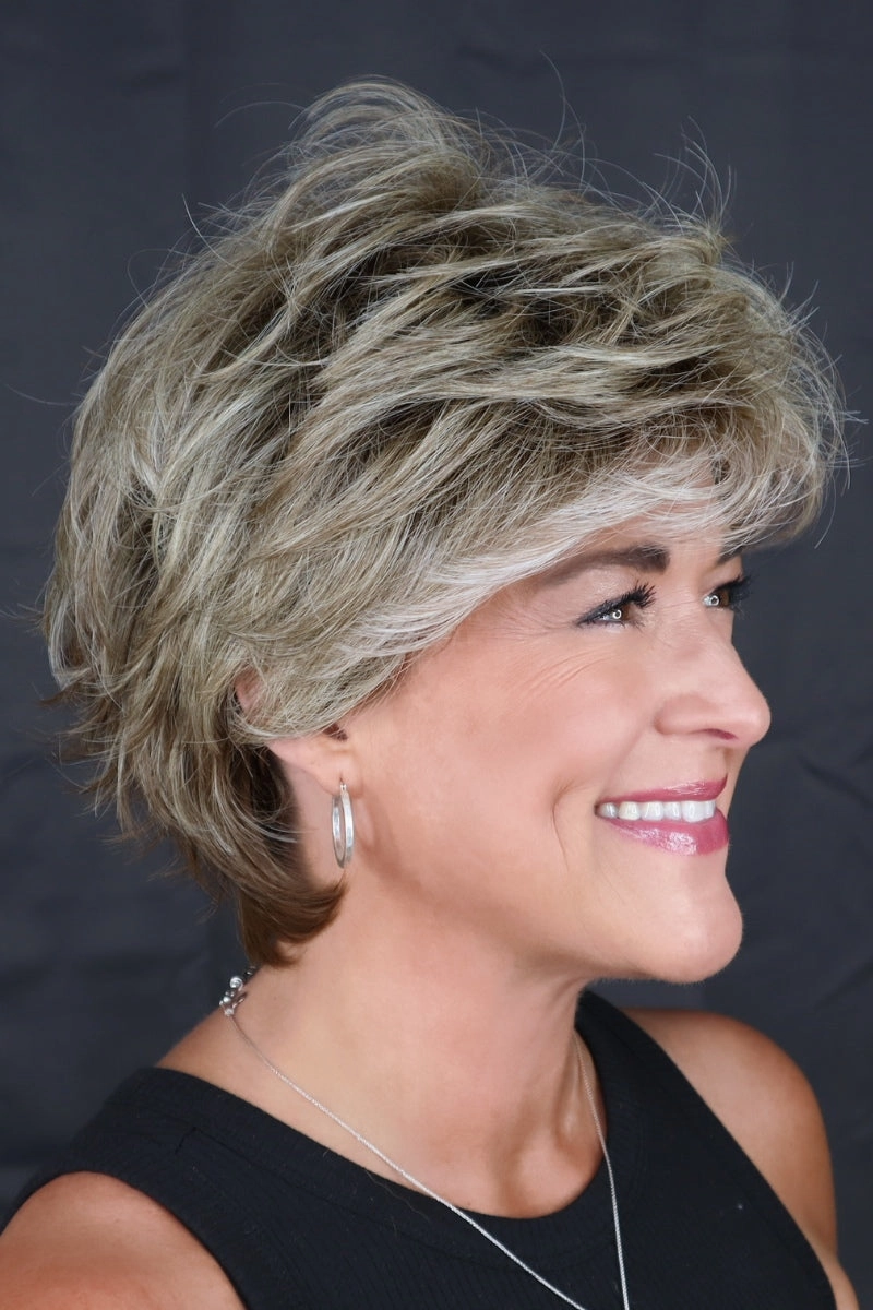 Sale - TressAllure Wigs - Short Shag (VC1211) - Color: 24/102/R12