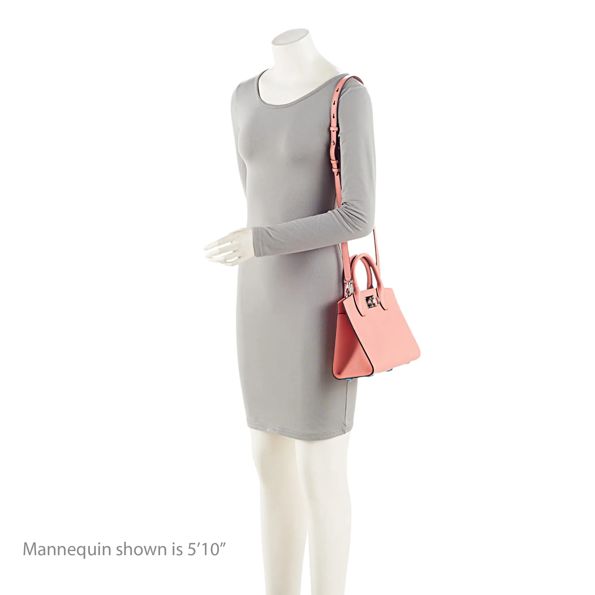 Salvatore Ferragamo Calfskin Studio Small Tote