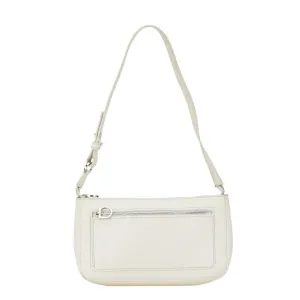 Salvatore Ferragamo Gancini  Leather Clutch Bag (Pre-Owned)