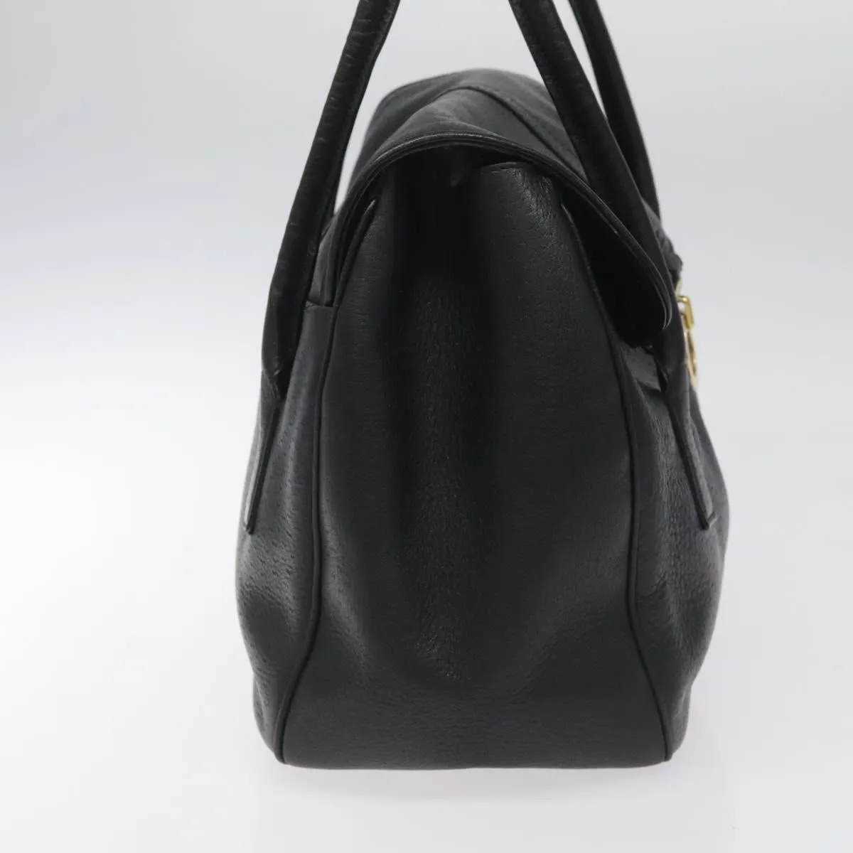 Salvatore Ferragamo Gancini Leather Tote Bag (Pre-Owned)