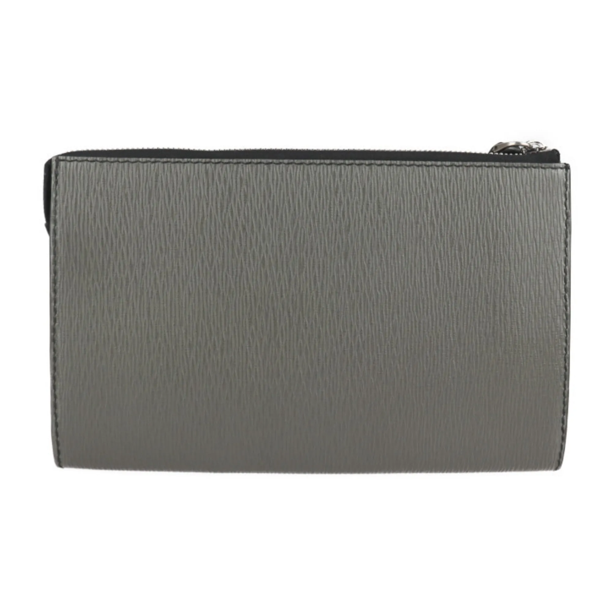 Salvatore Ferragamo    Leather Clutch Bag (Pre-Owned)