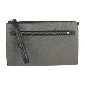 Salvatore Ferragamo    Leather Clutch Bag (Pre-Owned)
