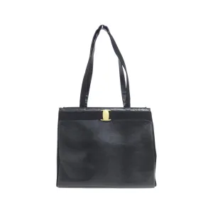 Salvatore Ferragamo Leather Handbag Tote Bag (Pre-Owned)
