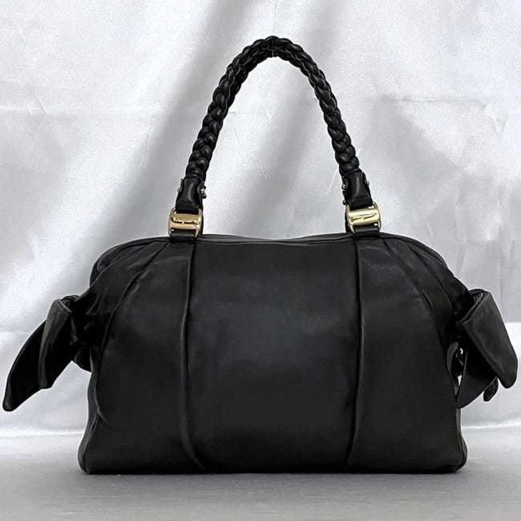 Salvatore Ferragamo Leather Tote Bag (Pre-Owned)