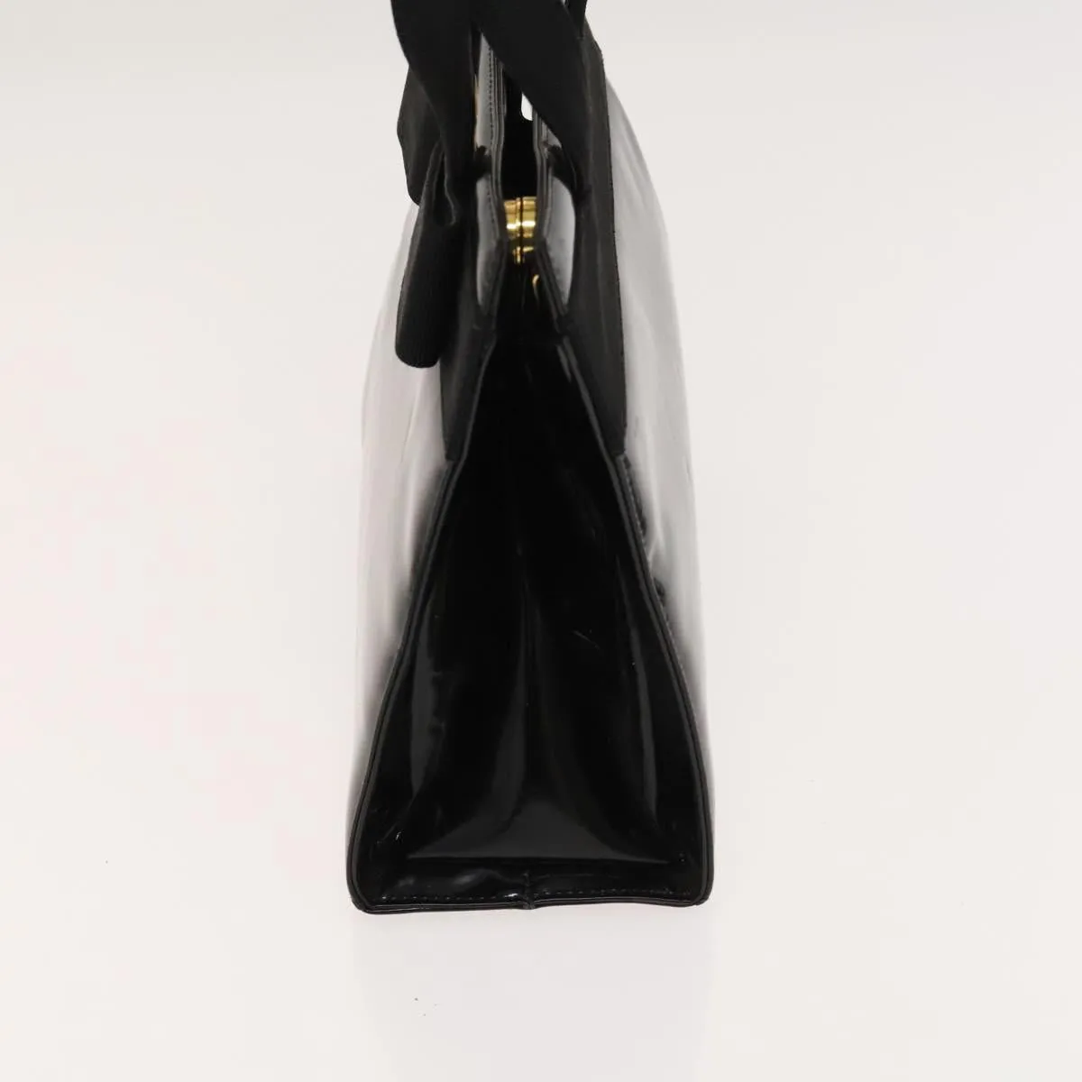 Salvatore Ferragamo Vara Patent Leather Handbag (Pre-Owned)