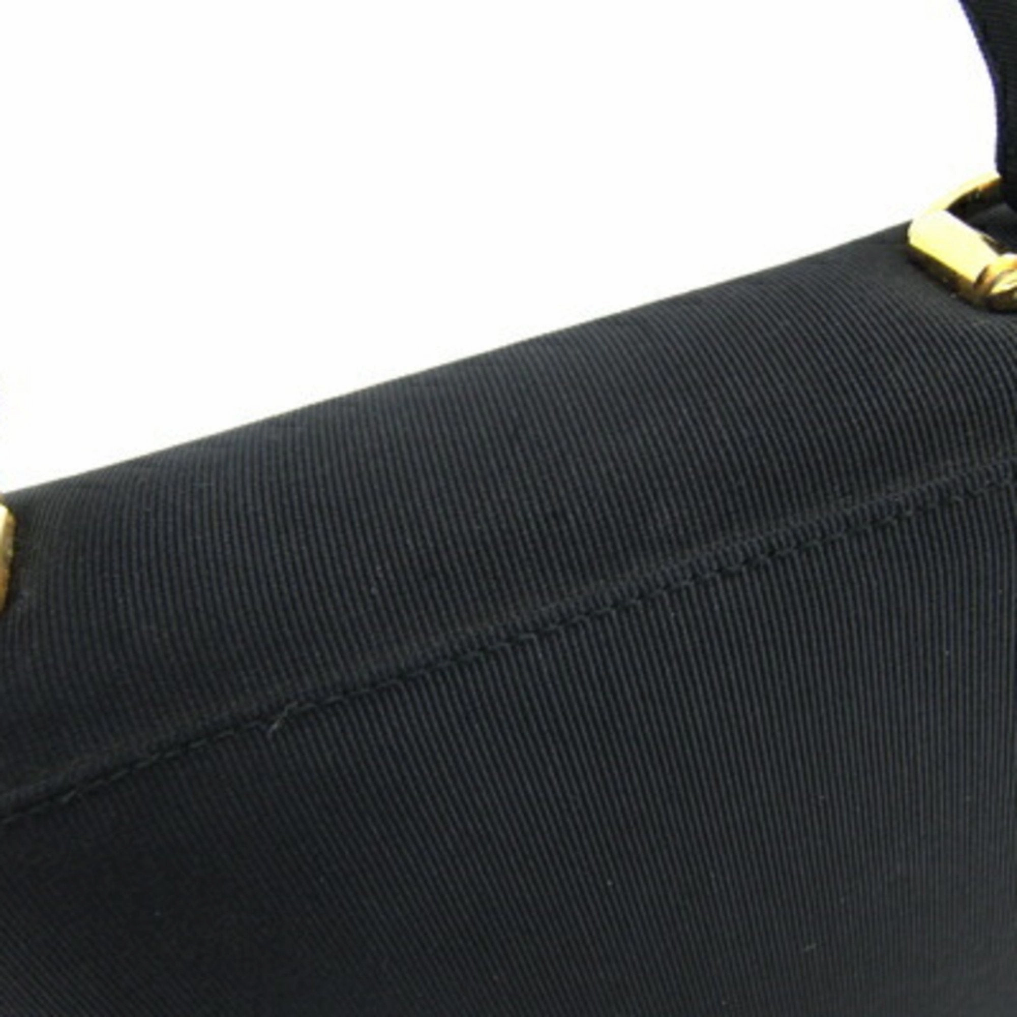 Salvatore Ferragamo Canvas Handbag (Pre-Owned)