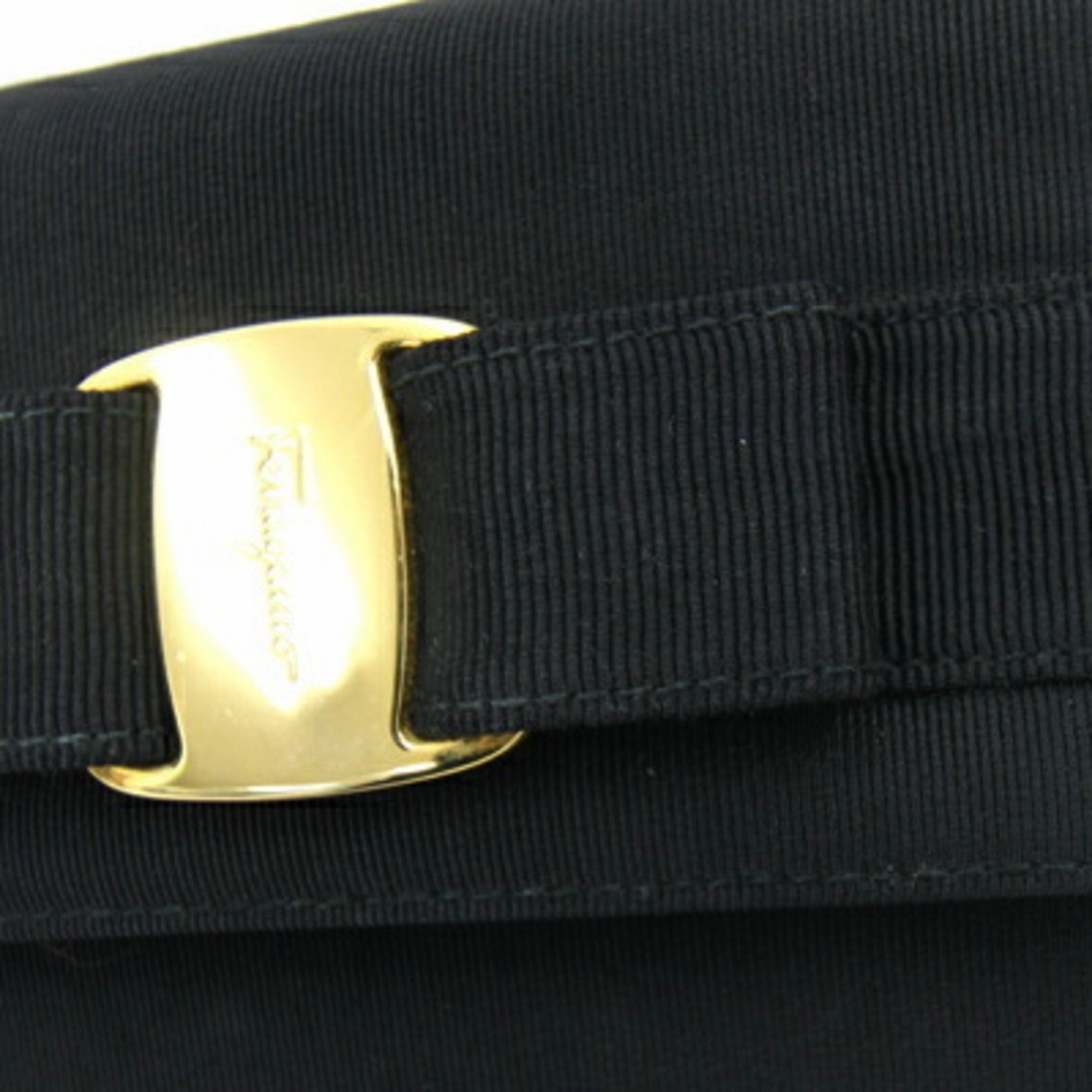 Salvatore Ferragamo Canvas Handbag (Pre-Owned)