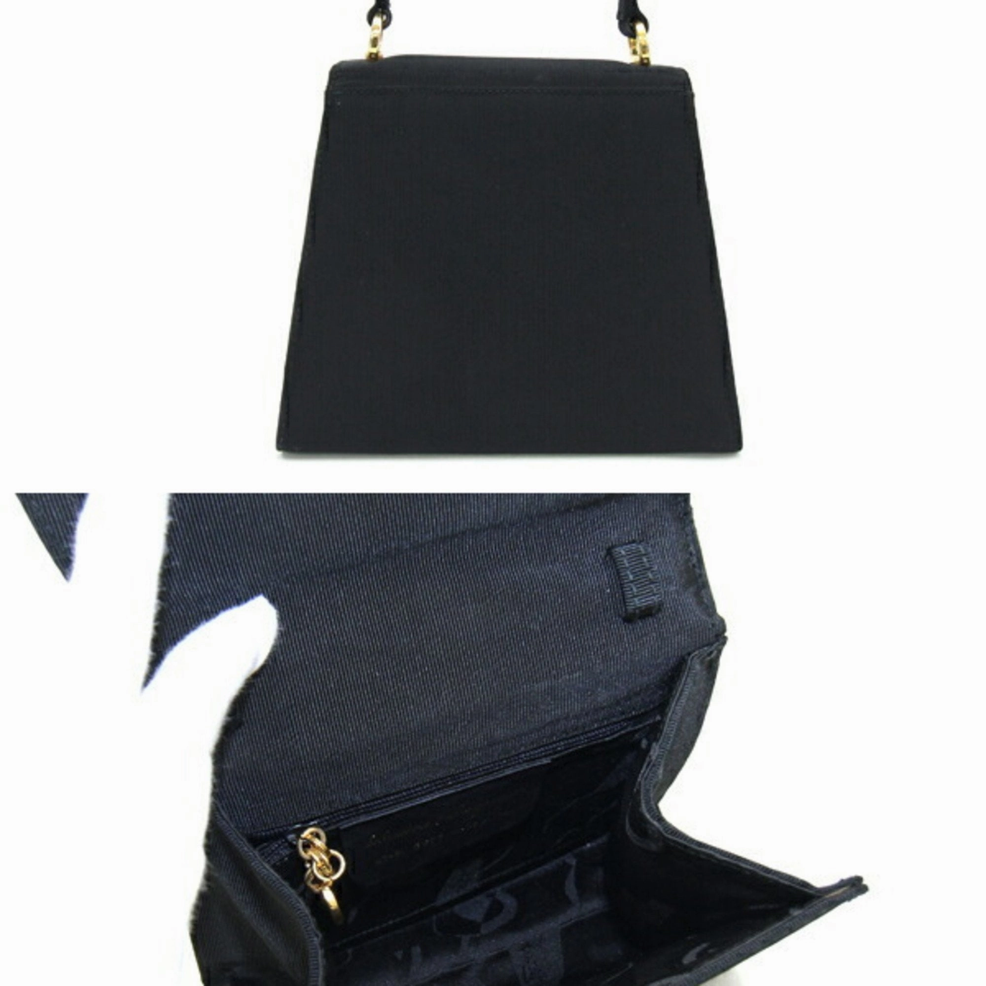 Salvatore Ferragamo Canvas Handbag (Pre-Owned)