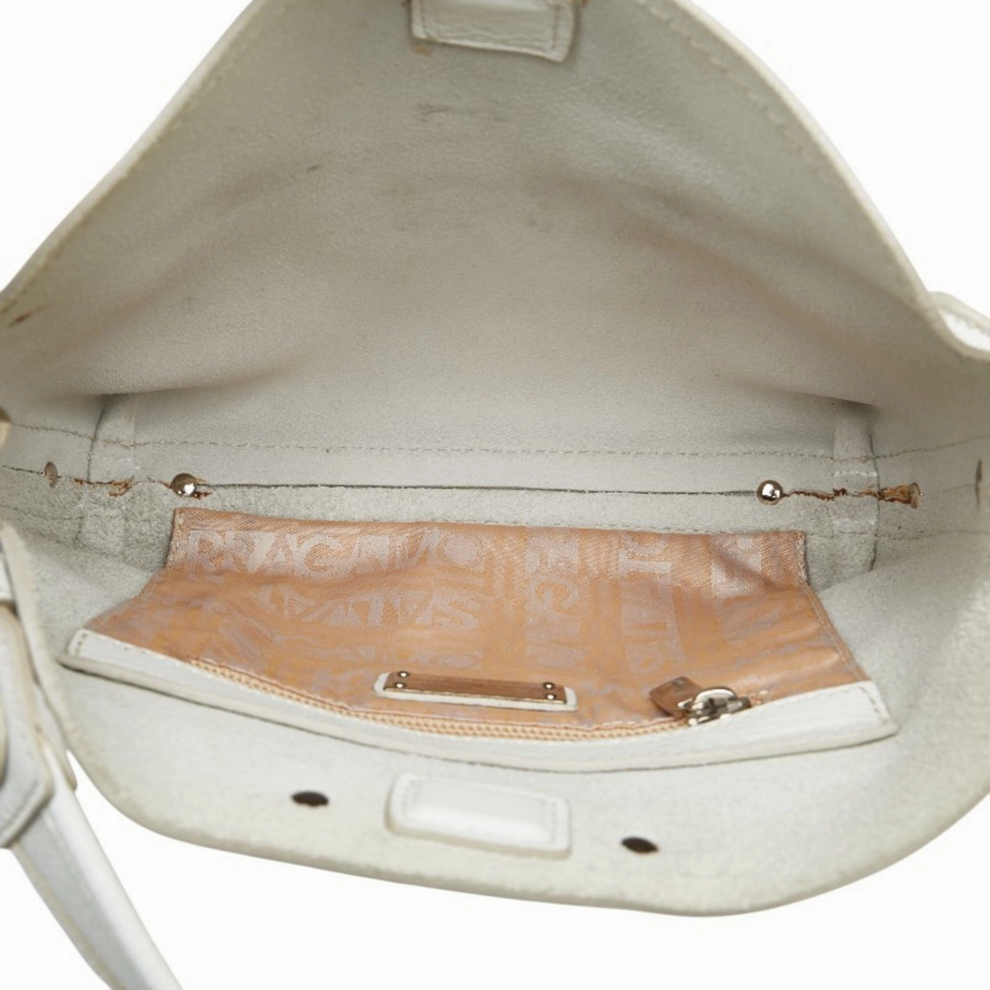 Salvatore Ferragamo  Leather Handbag (Pre-Owned)