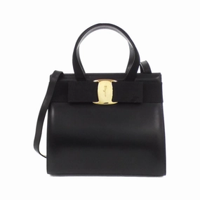 Salvatore Ferragamo Leather Handbag (Pre-Owned)