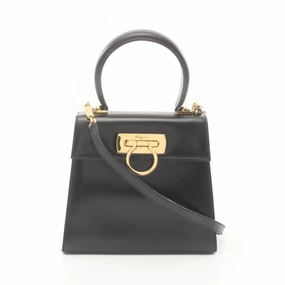 Salvatore Ferragamo  Leather Handbag (Pre-Owned)