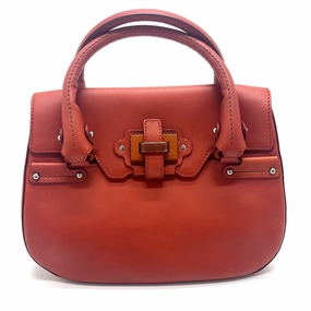 Salvatore Ferragamo  Leather Handbag (Pre-Owned)