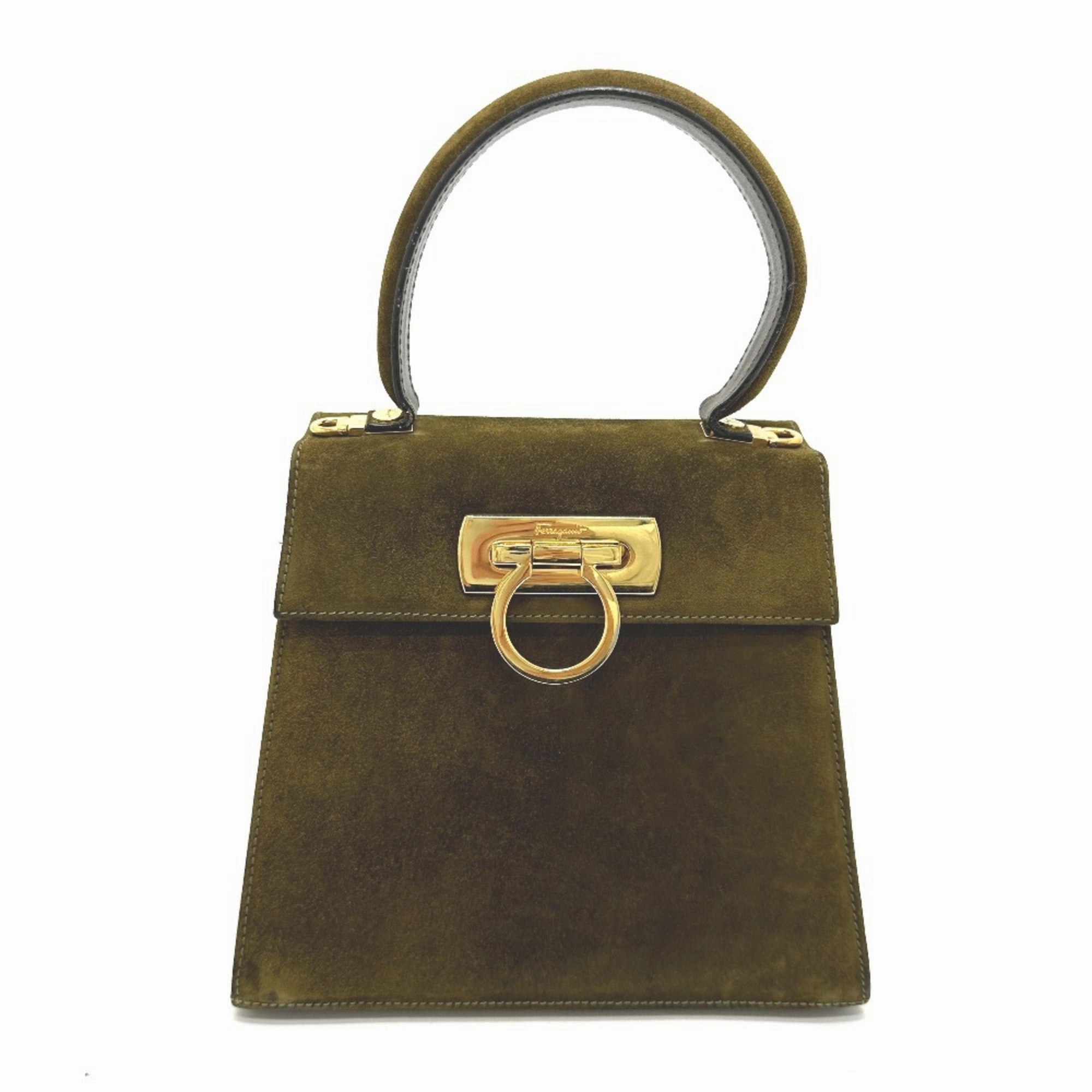 Salvatore Ferragamo  Leather Handbag (Pre-Owned)