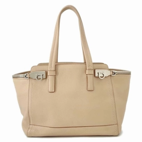 Salvatore Ferragamo Leather Handbag (Pre-Owned)