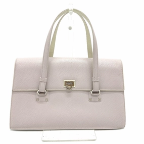 Salvatore Ferragamo  Leather Handbag (Pre-Owned)