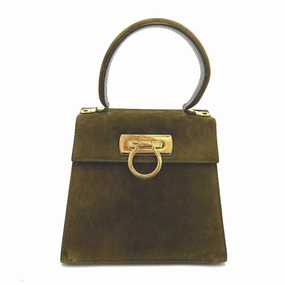 Salvatore Ferragamo  Leather Handbag (Pre-Owned)
