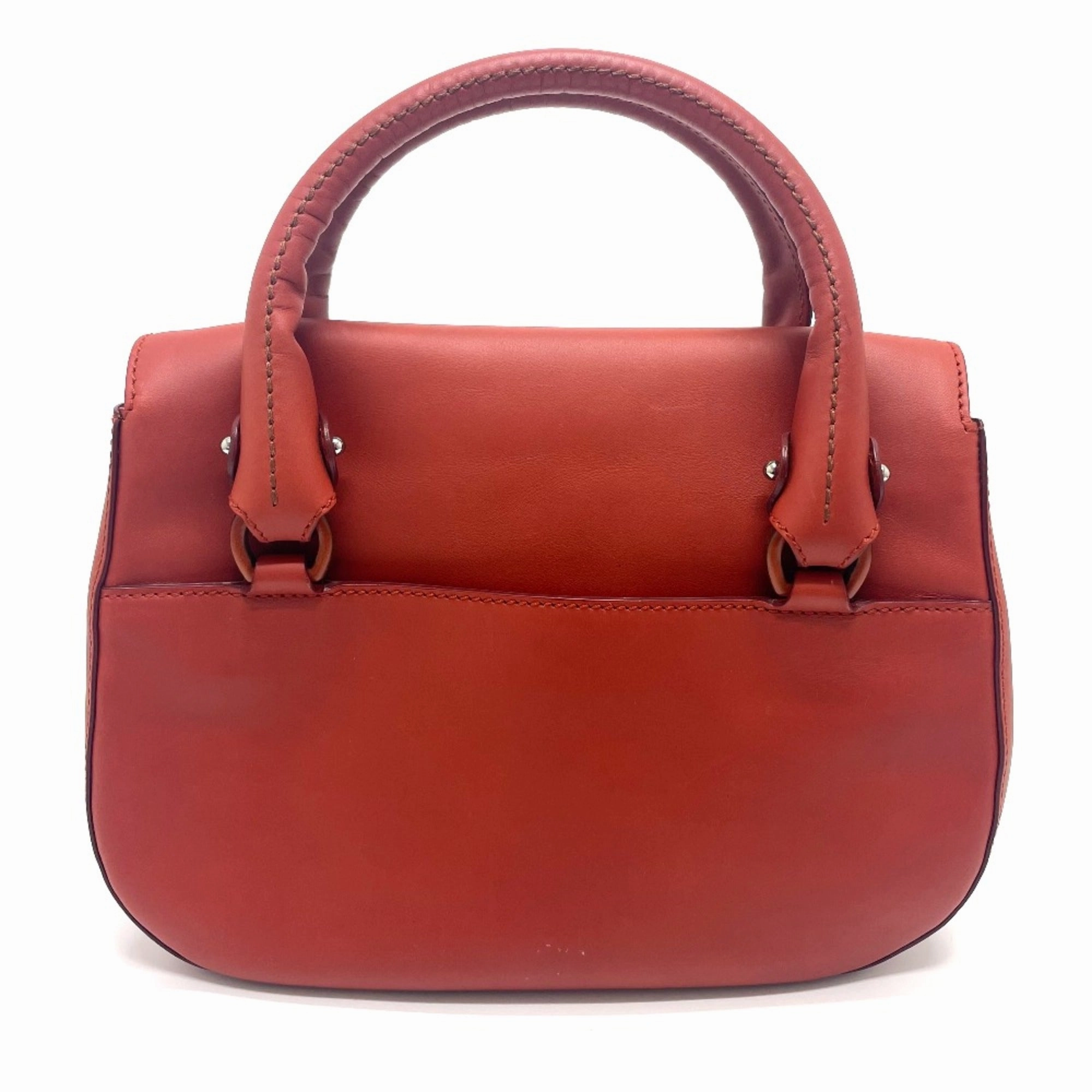 Salvatore Ferragamo  Leather Handbag (Pre-Owned)