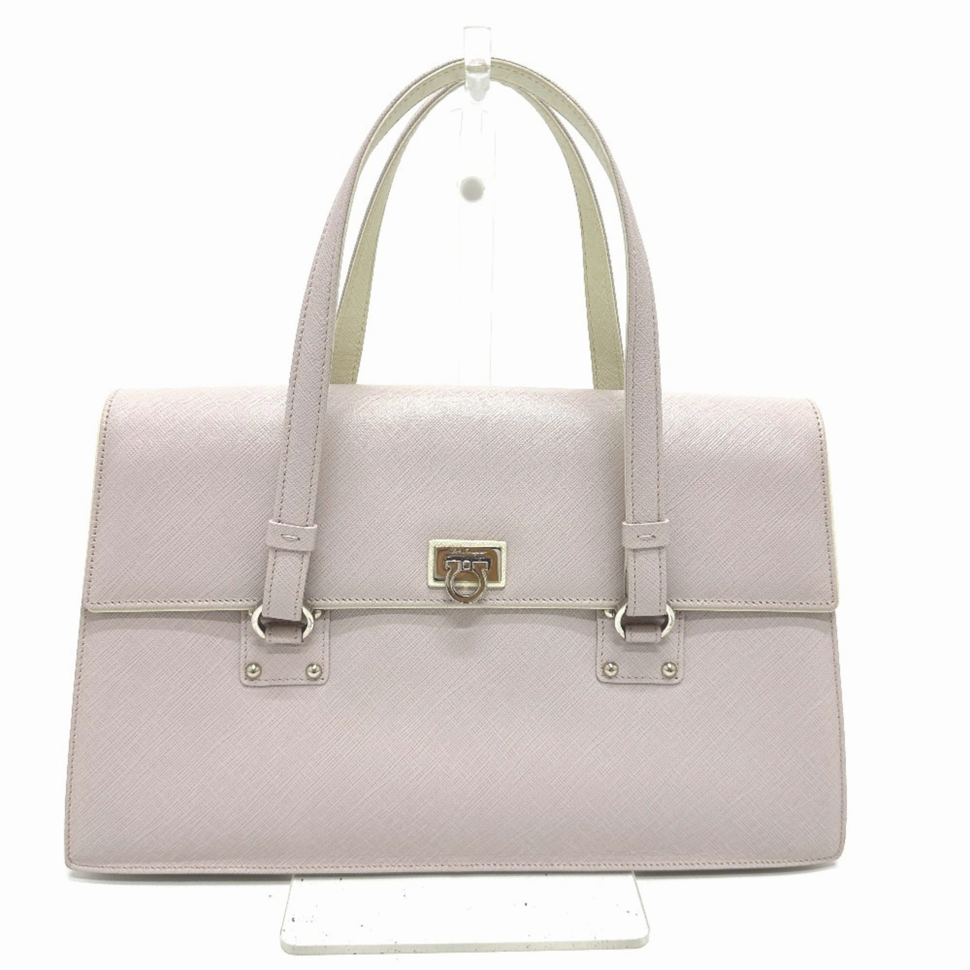 Salvatore Ferragamo  Leather Handbag (Pre-Owned)