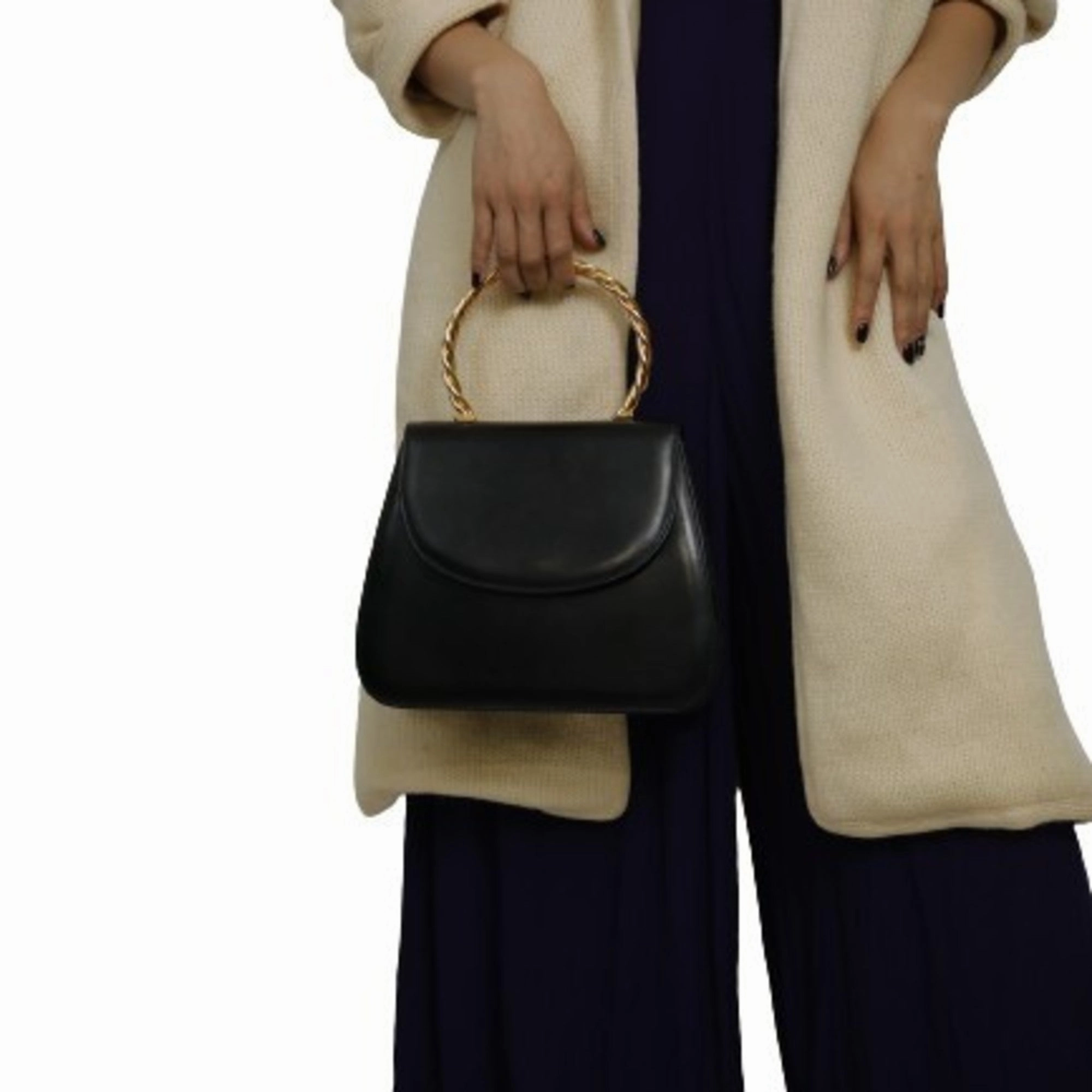 Salvatore Ferragamo  Leather Handbag (Pre-Owned)