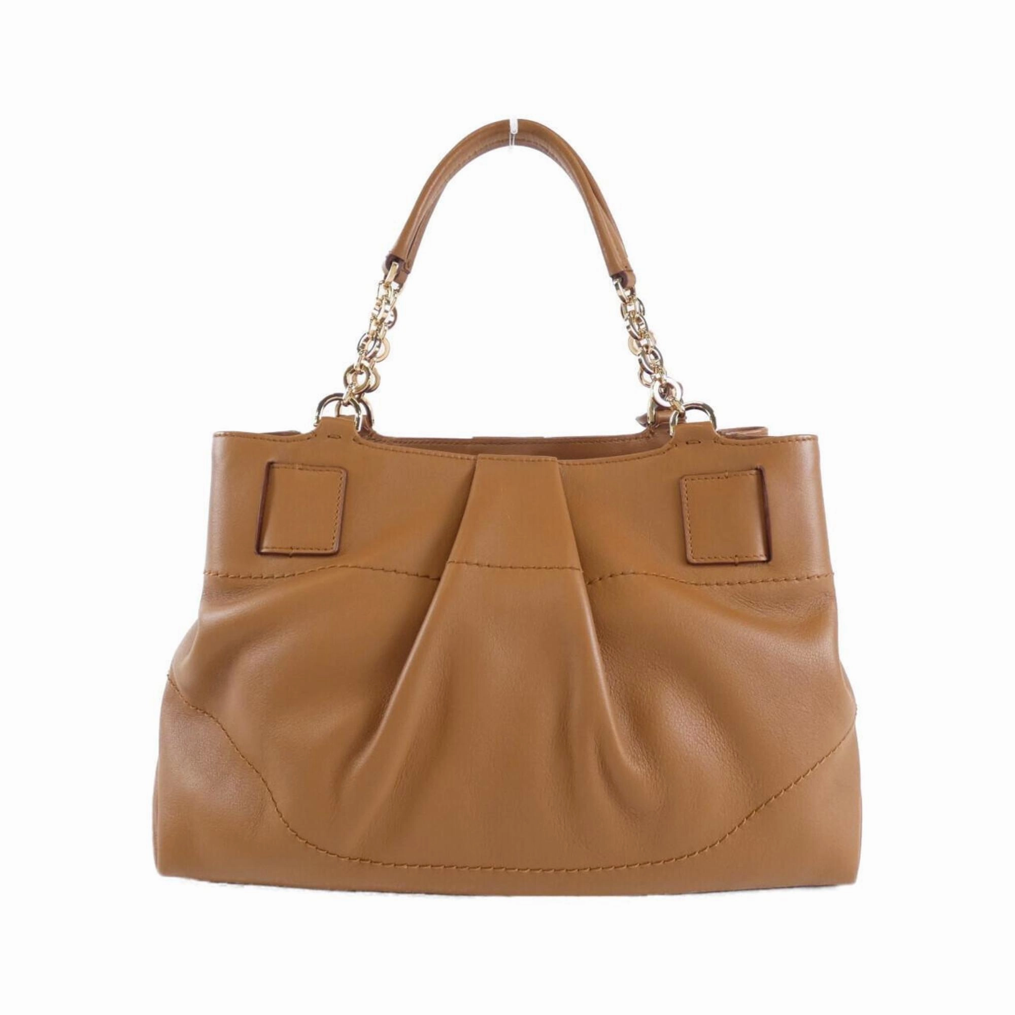 Salvatore Ferragamo Leather Handbag (Pre-Owned)