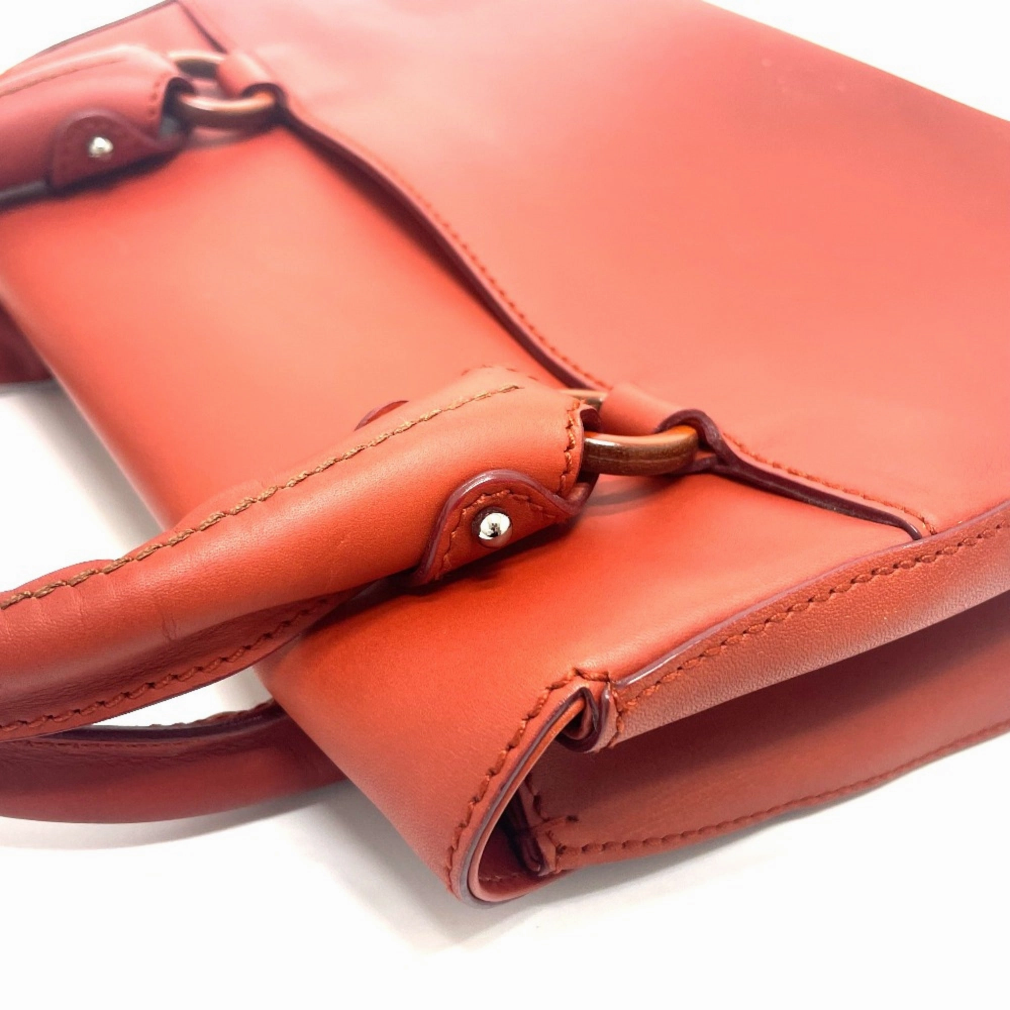 Salvatore Ferragamo  Leather Handbag (Pre-Owned)