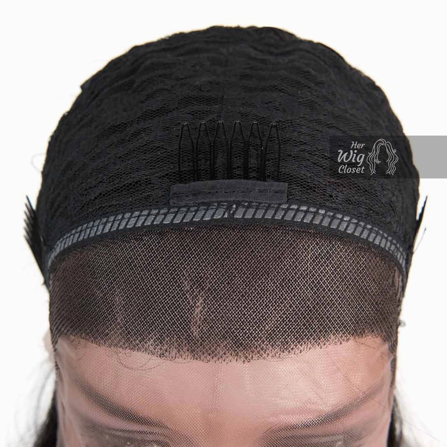 Samantha | Black Brown Ombre Wavy Lace Front Wig 24"