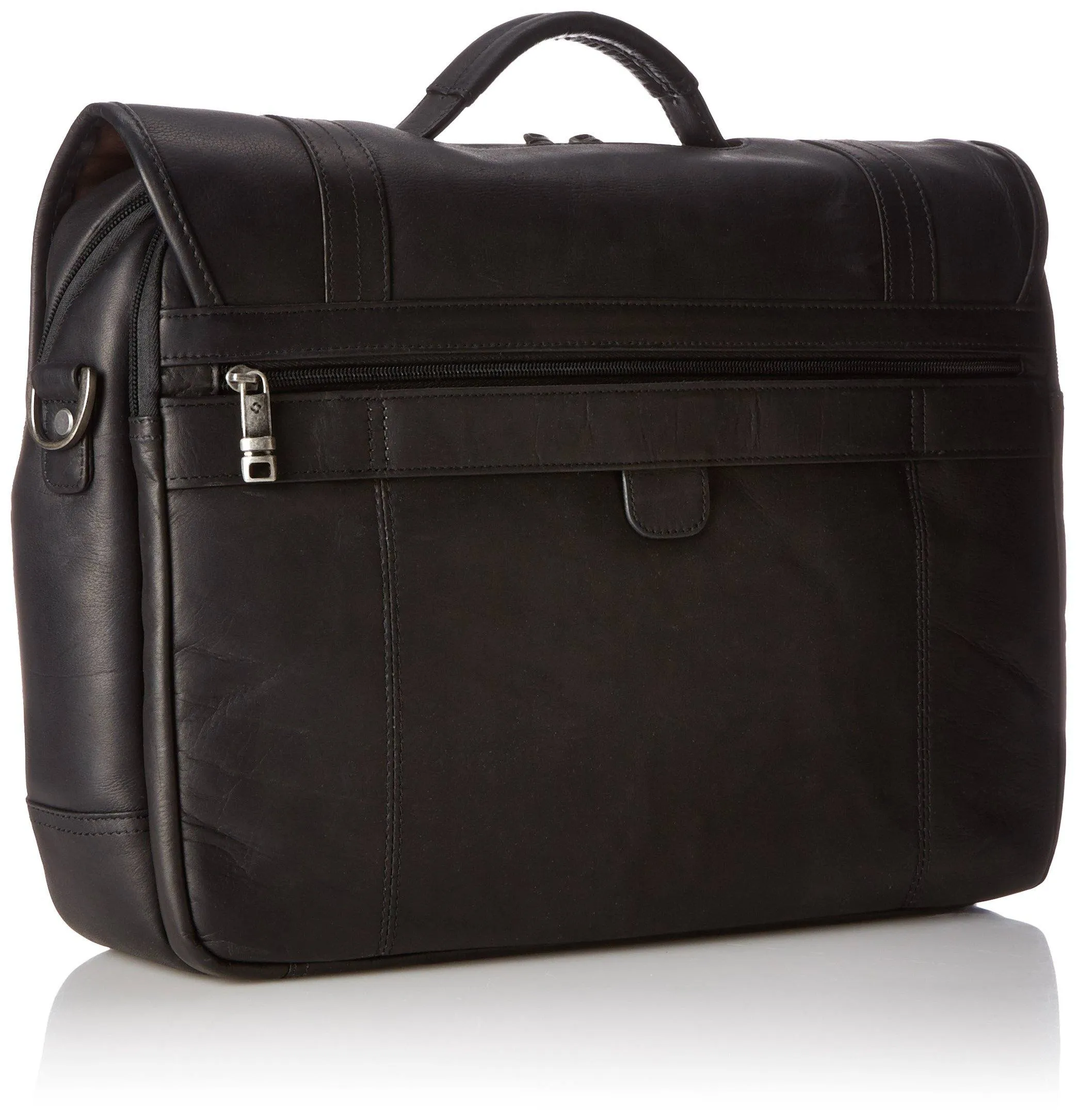 Samsonite Colombian Leather Flapover Briefcase
