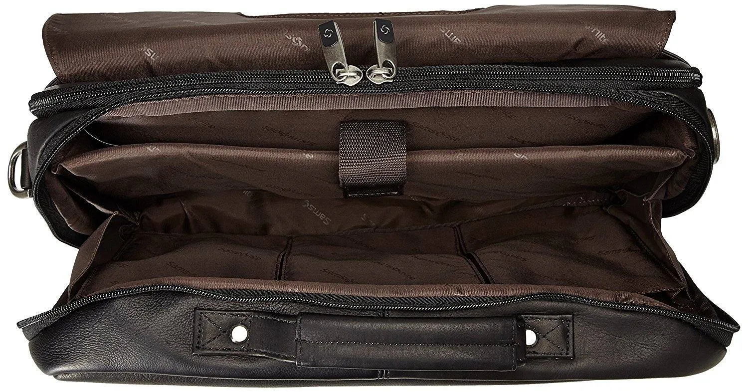 Samsonite Colombian Leather Flapover Case