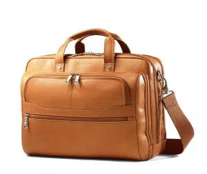 Samsonite Durham Colombian Leather 2 Pocket Briefcase