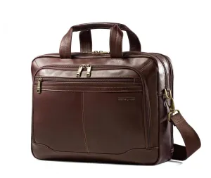 Samsonite Durham Colombian Leather Toploader Brown