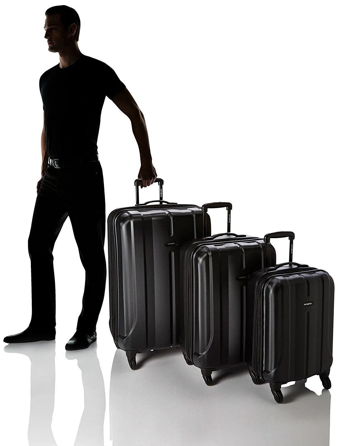 Samsonite Fiero 3 Piece Set (20"/24"/28") 4-Wheel Luggage Sets