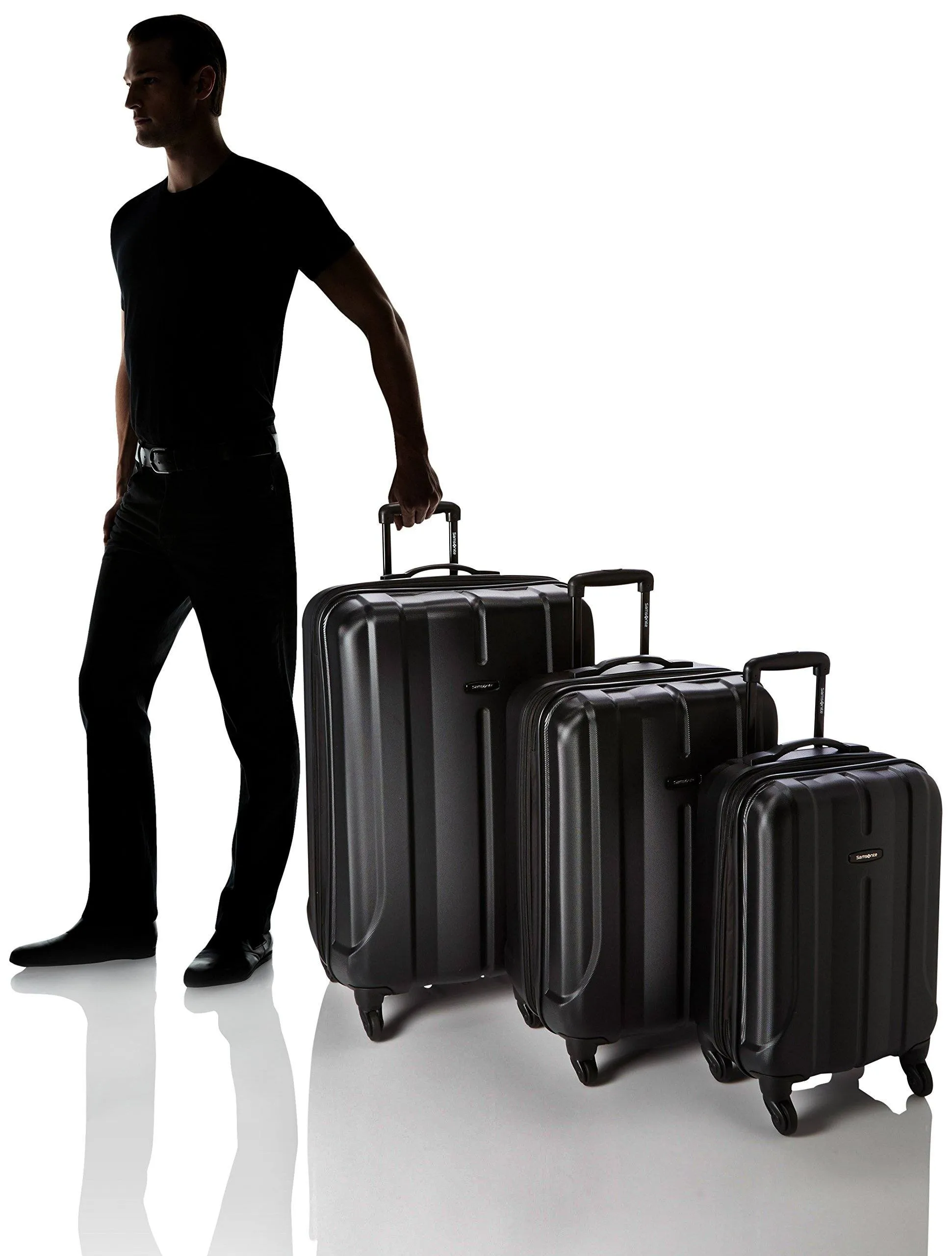 Samsonite Fiero 3 Piece Set (20"/24"/28") 4-Wheel Luggage Sets