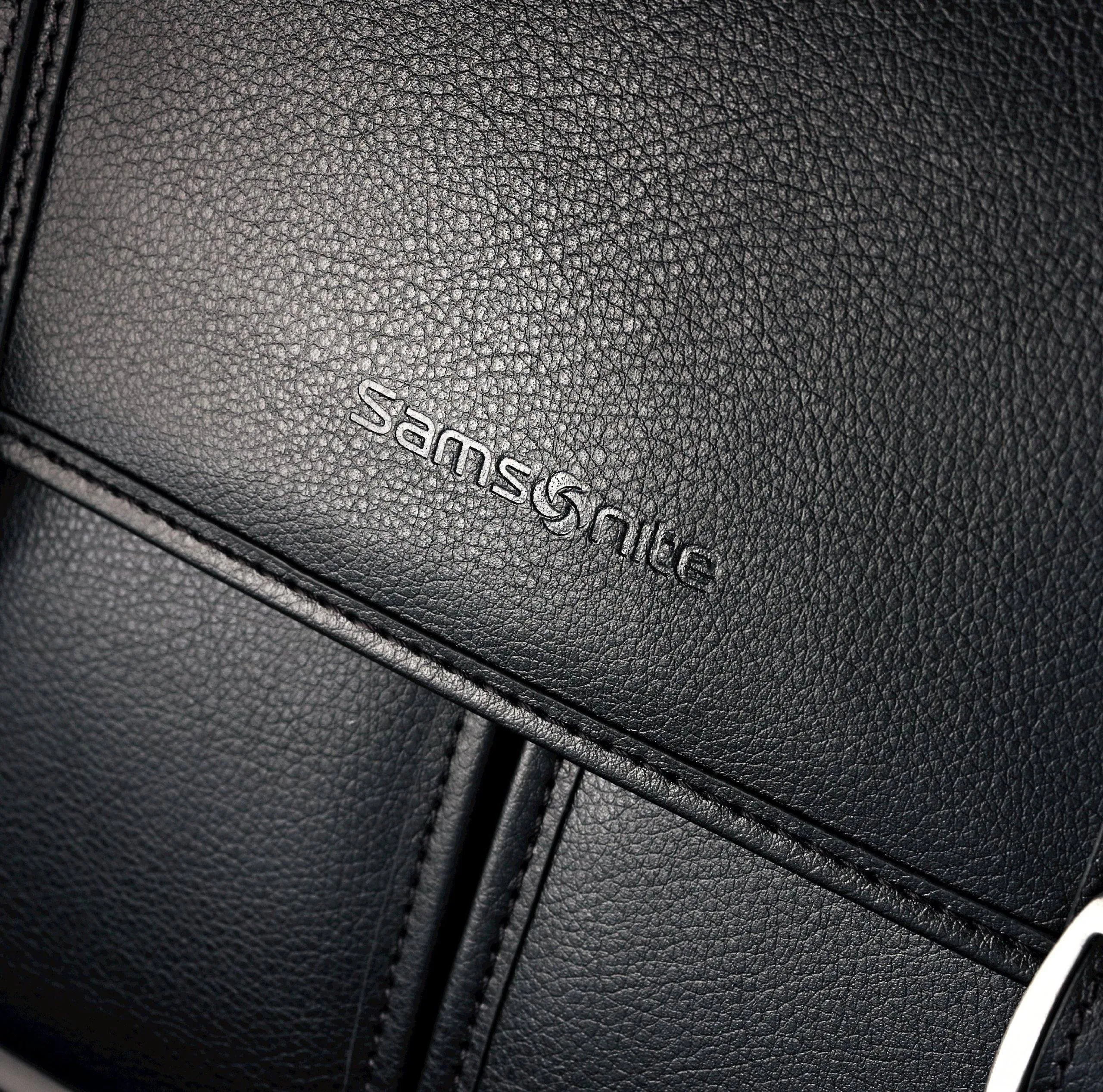 Samsonite Leather Checkpoint Friendly Brief