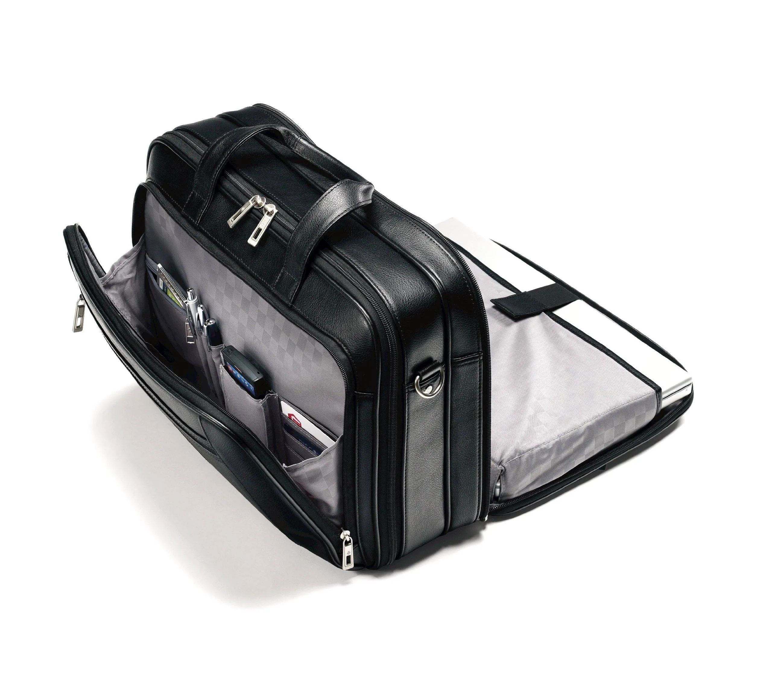 Samsonite Leather Checkpoint Friendly Brief