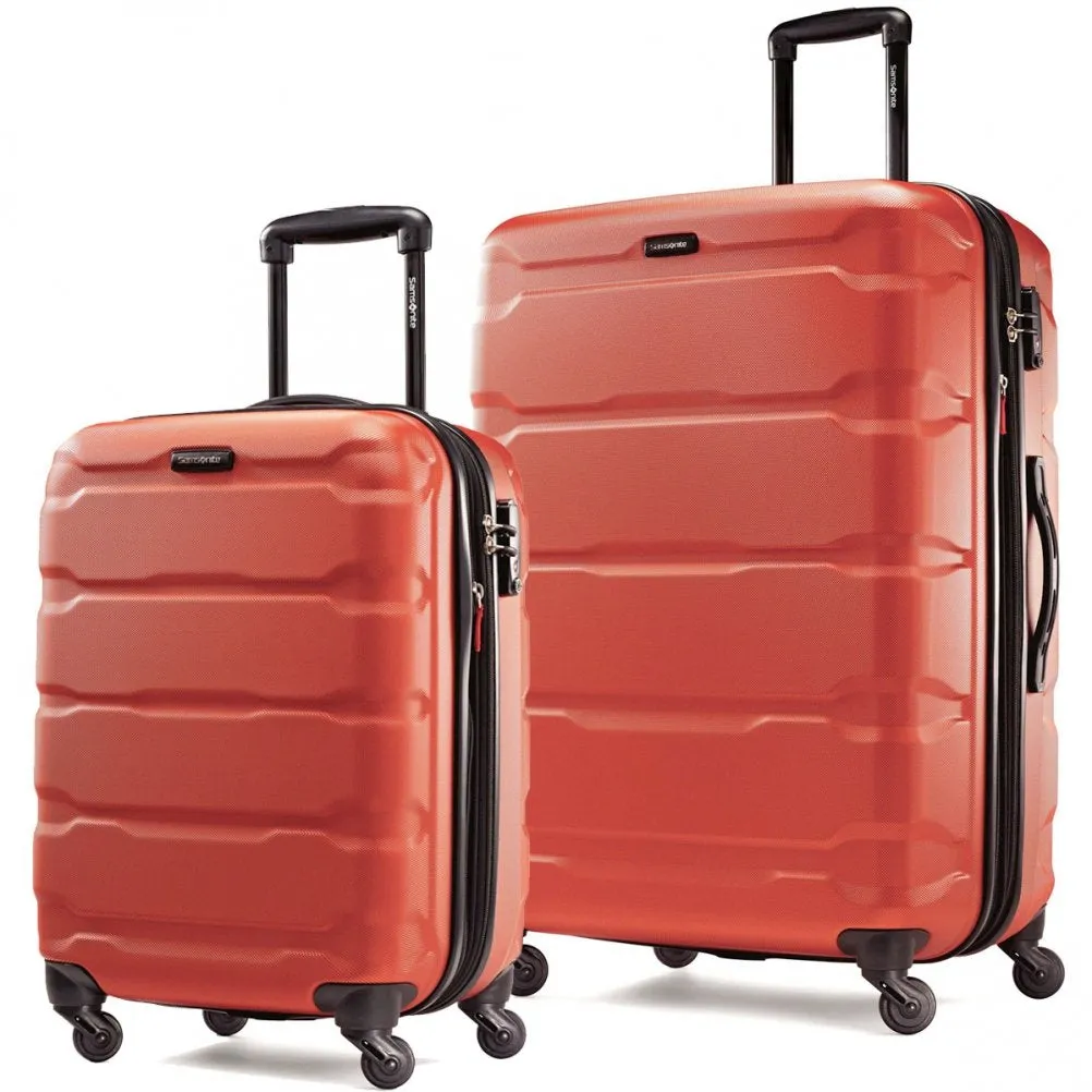Samsonite Omni PC 2 Piece Set (20"/28") Hardshell 4-Wheel Luggage Sets