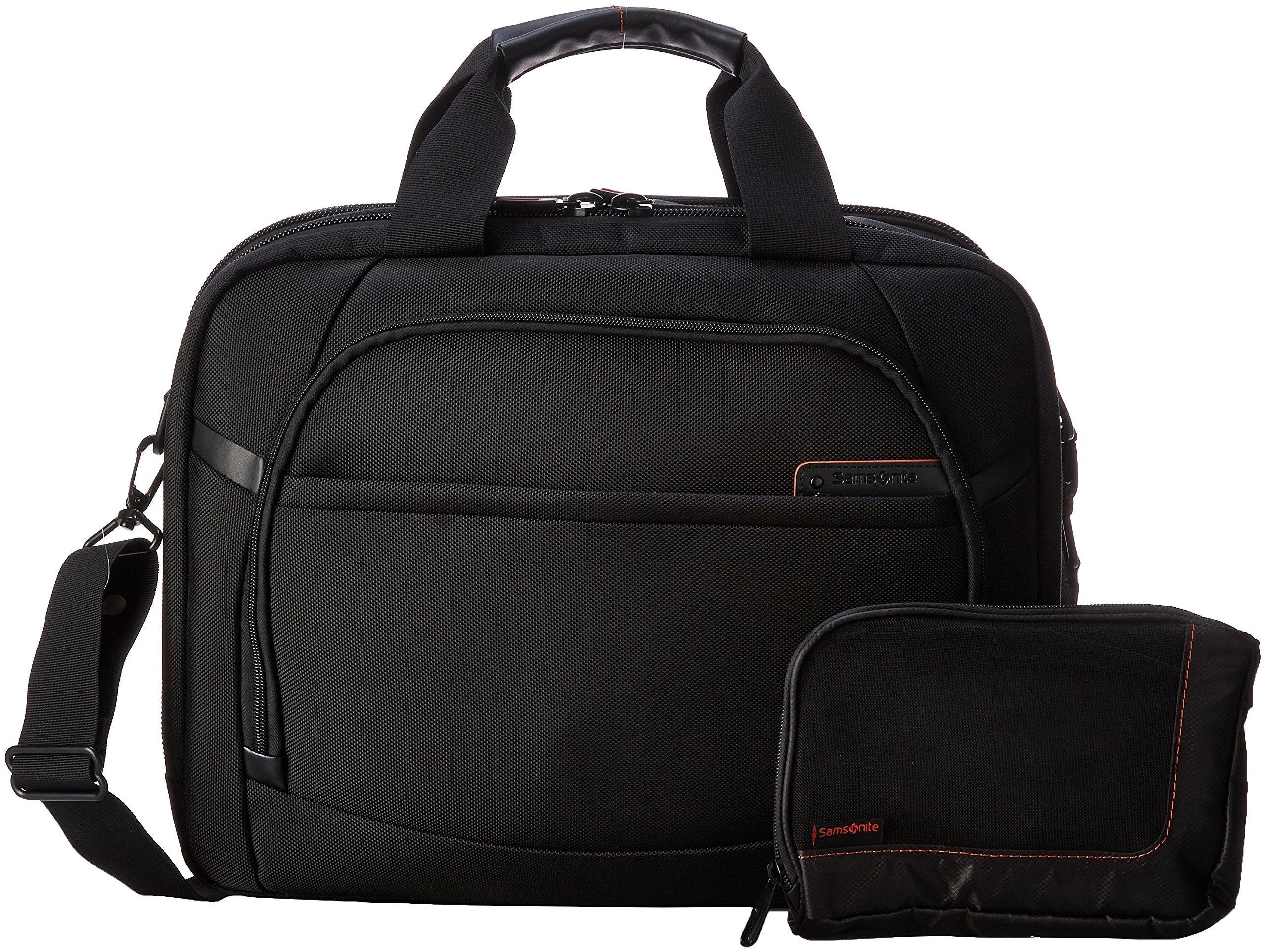 Samsonite Pro 4 DLX 2 Gusset PFT TSA Briefcase