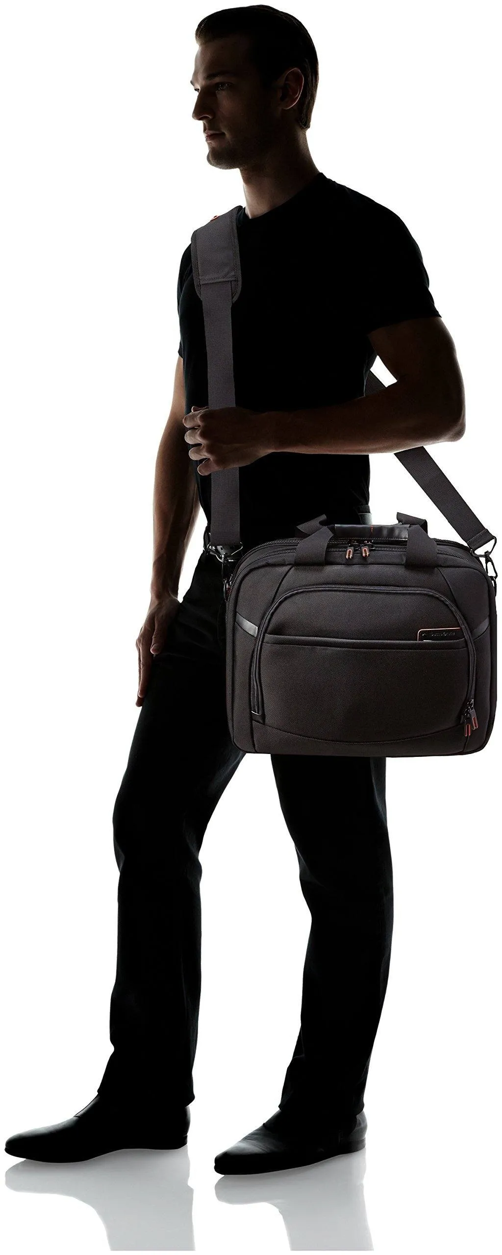 Samsonite Pro 4 DLX 2 Gusset PFT TSA Briefcase