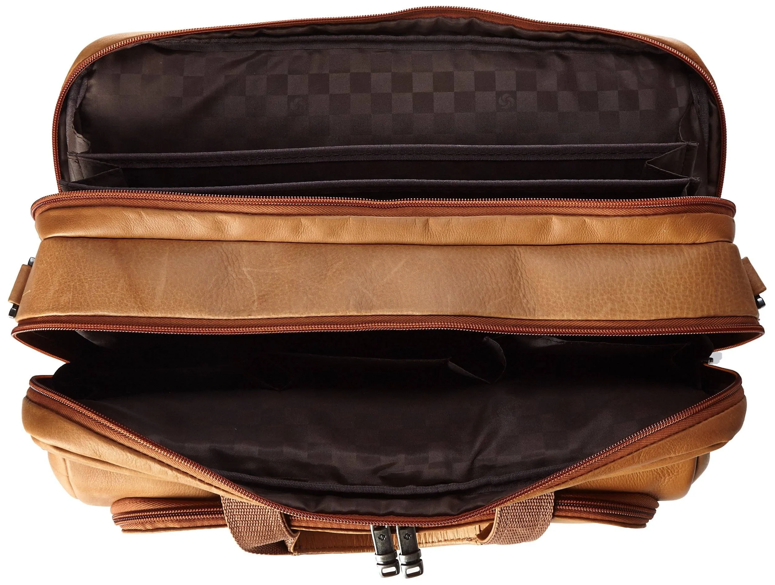 Samsonite Vachetta Leather 2 Pocket Business Case