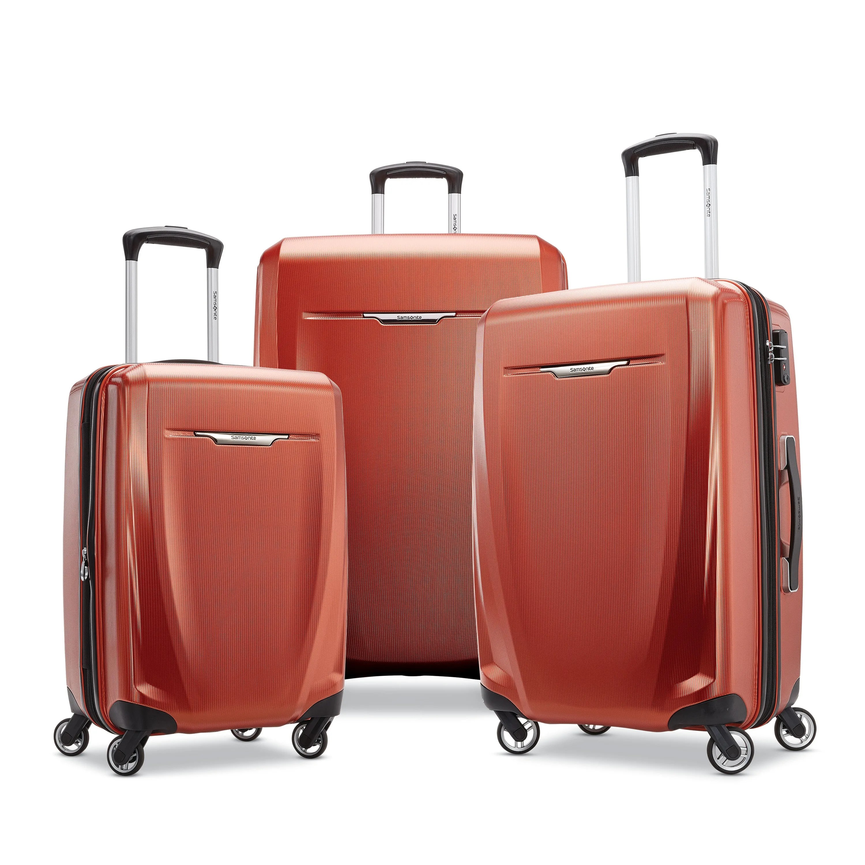 Samsonite Winfield 3 DLX 3 Piece Set (20"/24"/28") 4-Wheel Luggage Sets