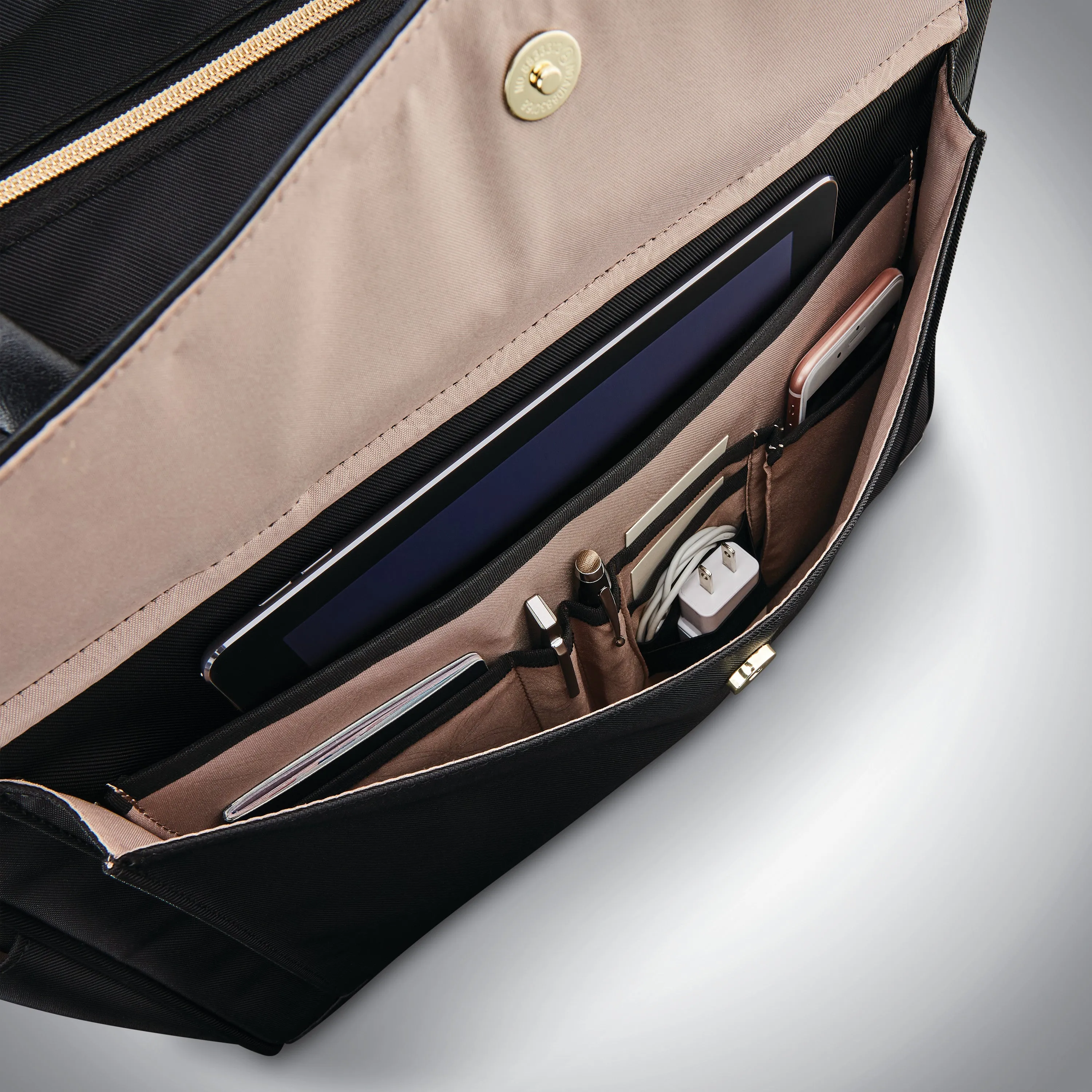 Samsonite Women's Mobile Solution Business Travel - Upright Wheeled Carryall