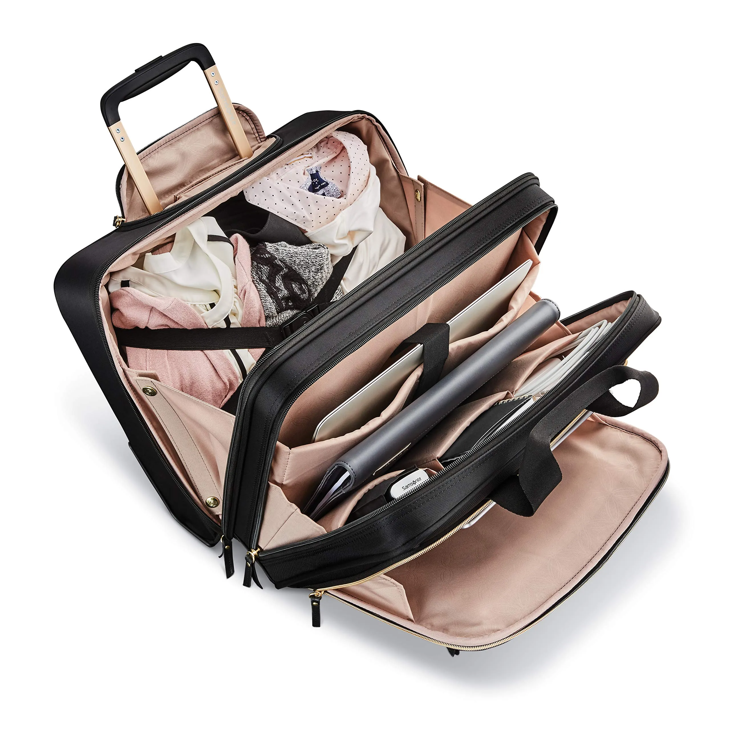 Samsonite Women's Mobile Solution Business Travel - Upright Wheeled Mobile Office