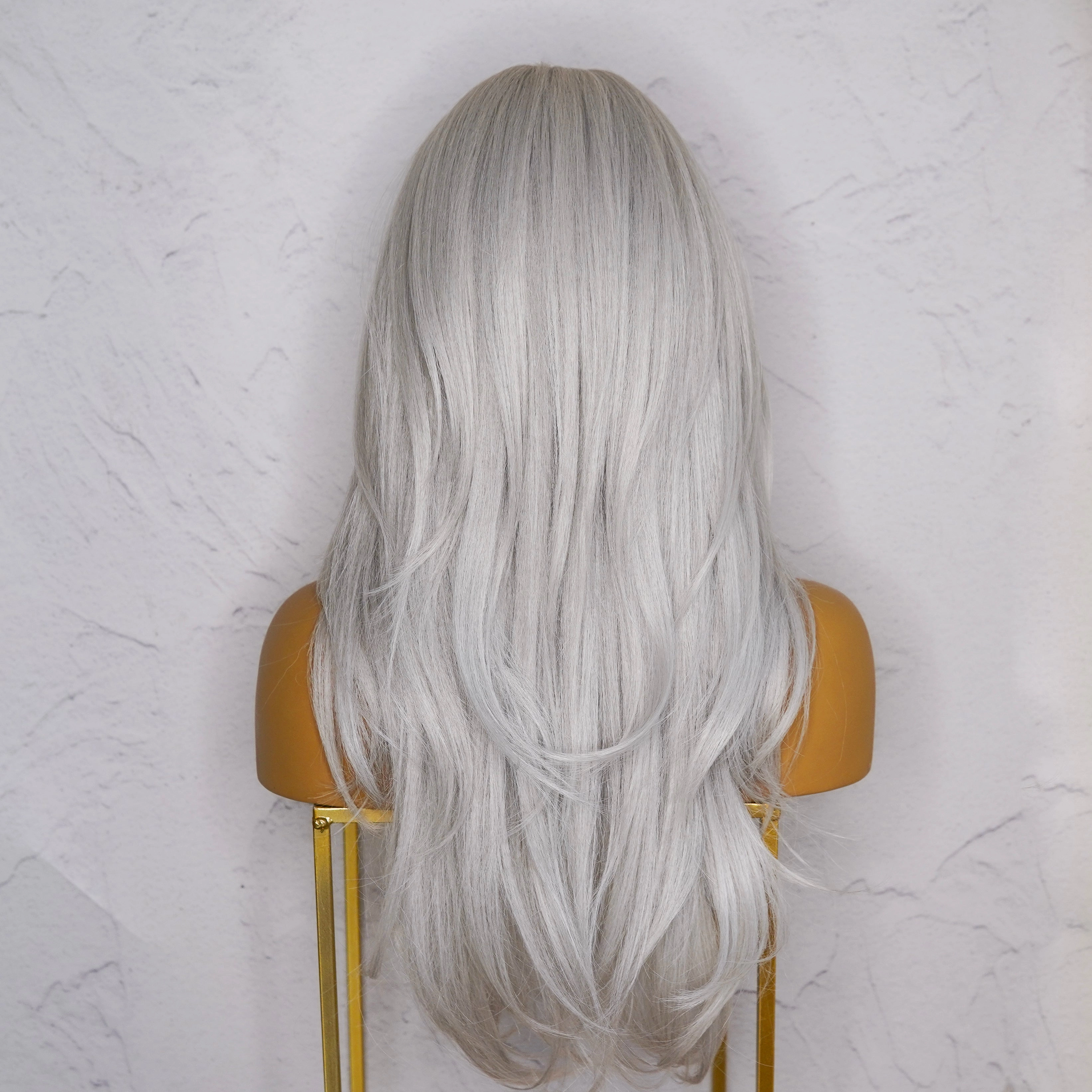 SELENE Silver Lace Front Wig